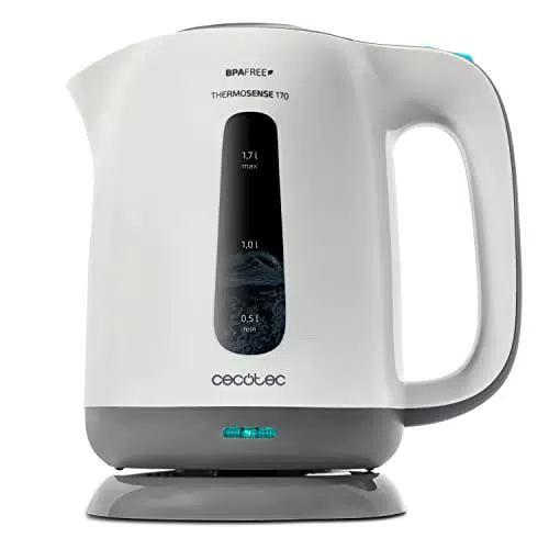 Cecotec Hervidor de Agua Eléctrico ThermoSense 170. 1