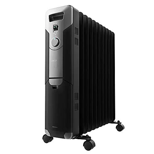Cecotec Radiador Eléctrico de Aceite ReadyWarm 11000 Space Black. 11 Módulos