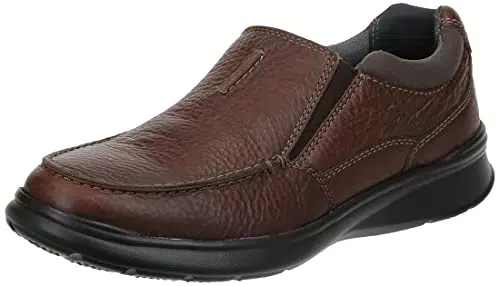 Clarks Hombre Cotrell Free Mocasines, Marrón