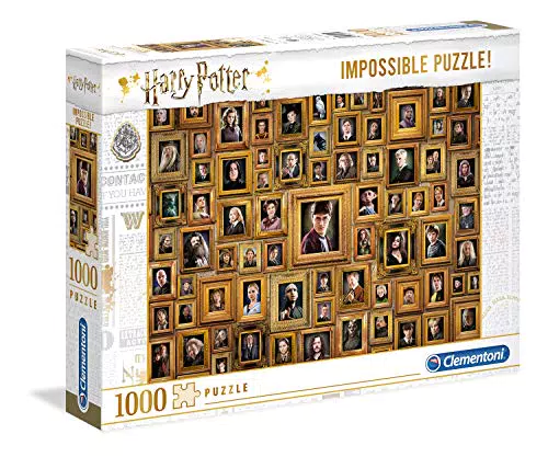 Clementoni - Puzzle 1000 piezas Imposible Harry Potter