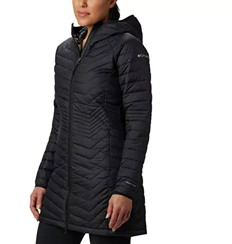 Columbia Mujer Chaqueta Acolchada, Black, XL