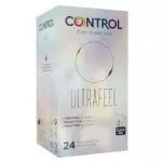 CONTROL Preservativos, Natural, Sin fragancia, 24 Unidad