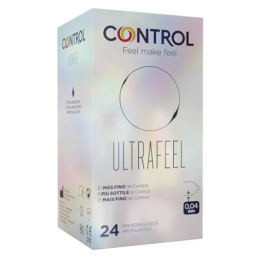 CONTROL Preservativos, Natural, Sin fragancia, 24 Unidad