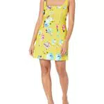 Desigual Vest_Nancy 8000 Vestido, Amarillo, XL para Mujer