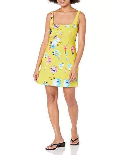 Desigual Vest_Nancy 8000 Vestido, Amarillo, XL para Mujer