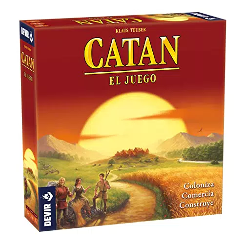 Devir - Catan, Juego de Mesa, 3-4 jugadores, Juego de Mesa Familiar