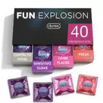 Durex Preservativos Mixtos Fun Explosion Sabor Fresa
