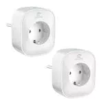 EIGHTREE Enchufe Inteligente Wi-Fi con Medidor de Consumo