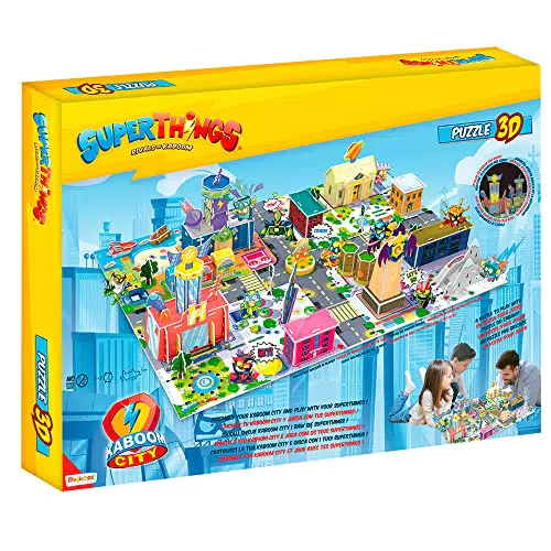 Eleven Force- Puzzle 3D Superthings Kaboom City 2022 Juguetes