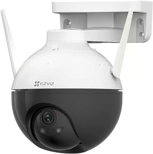 EZVIZ Cámara Vigilancia WiFi Exterior 360°, 1080P