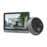 EZVIZ Mirilla Digital de Puerta con Pantalla Táctil a Color de 4.3'' Cámara Video Timbre Inalámbrico Monitor con Batería Recargable 4600mAh