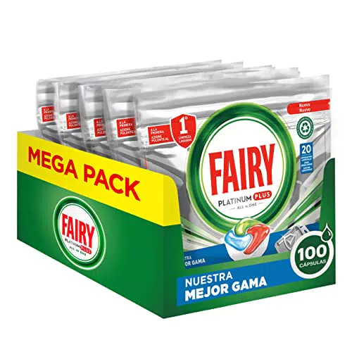 Fairy Platinum Plus All in One, Pastillas Lavavajillas