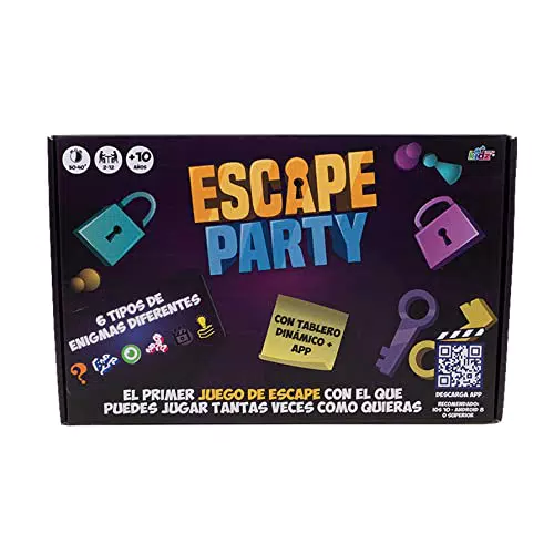 Famosa Party Juego de escape room, multicolor