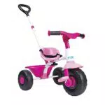 FEBER- Triciclo Trike 2 niñas de 1 a 3 años, Color Rosa