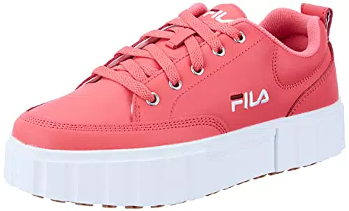 FILA Sandblast L Wmn, Zapatillas para Mujer, Rojo