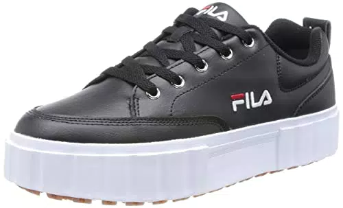 FILA Sandblast L Wmn, Zapatos para Hombre, Negro, Ancho