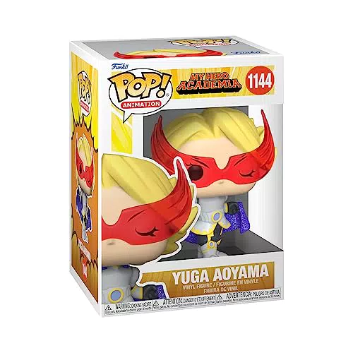Funko Pop! Animation: My Hero Academia - Yuga Aoyama - Shining Hero: Can't Stop Twinkling - Figura de Vinilo Coleccionable - Idea de Regalo- Mercancia Oficial - Juguetes para Niños y Adultos