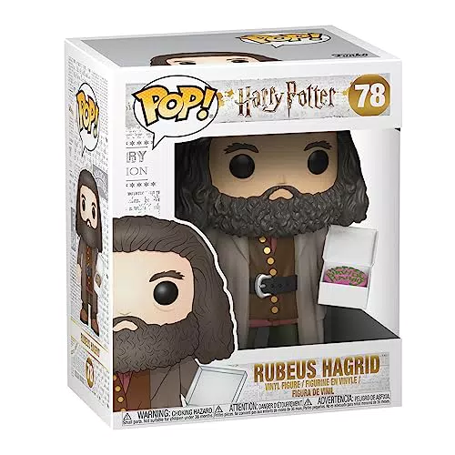 Funko Pop! HP: - 6" Rubeus Hagrid with Cake - Harry Potter - Figura de Vinilo Coleccionable - Idea de Regalo- Mercancia Oficial - Juguetes para Niños y Adultos - Movies Fans