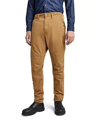 G-Star RAW Fatigue Hose, Vaqueros para Hombre, Marrón