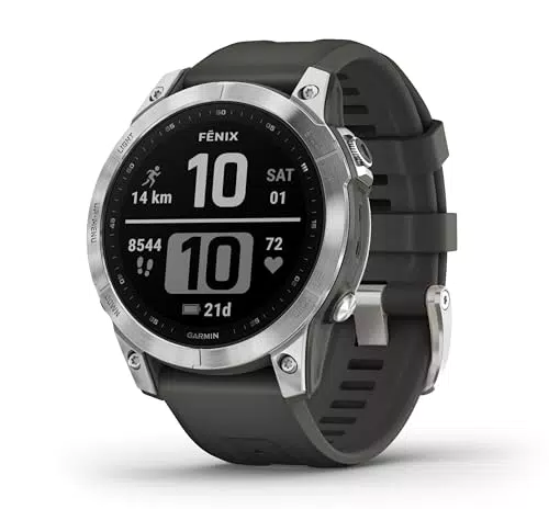 Garmin fēnix ​​7 - Reloj GPS multideporte con pantalla táctil y funciones superiores