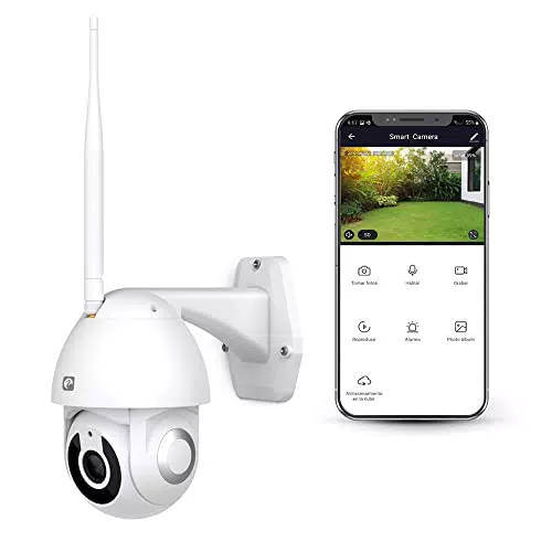 Garza Smart Cámara de vigilancia exterior inteligente Wifi 360 grados