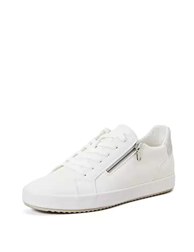 Geox D Blomiee A, Sneakers Mujer, Optic White