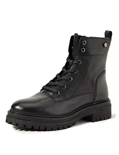 Geox D Iridea C, Botines para Mujer, Negro