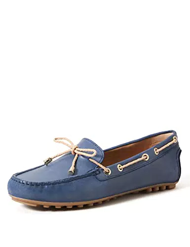 Geox D Leelyan C, Mocasines para Mujer, Multicolor,