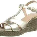 Geox D Soleil C, Sandalias para Mujer, Oro