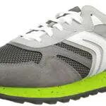 Geox U Ponente A, Sneakers Hombre, Multicolor Grey Lime
