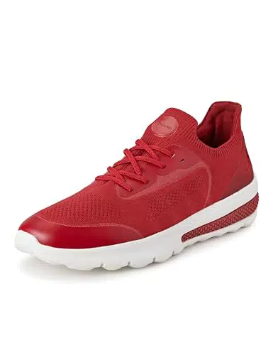 Geox U Spherica Actif U35baa, Zapatillas Hombre, Rojo Dk Red
