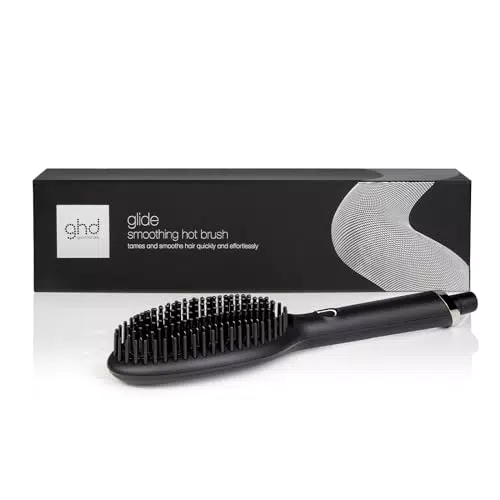 ghd glide - cepillo de pelo térmico para un acabado liso natural sin esfuerzo