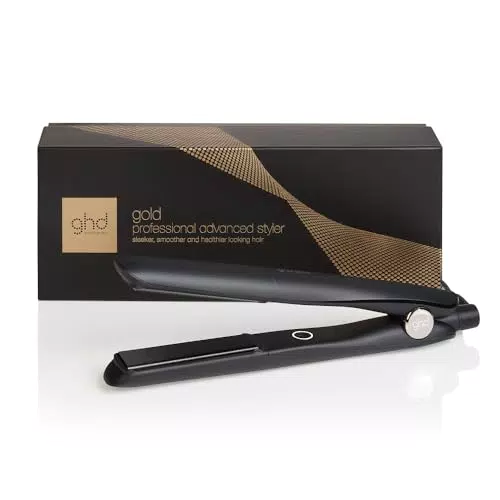 ghd gold - Plancha de pelo profesional para alisar, rizar y crear ondas