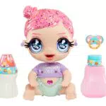 Glitter Babyz, MGA'S Marina Finley, Muñeca con 3 Cambios de Color