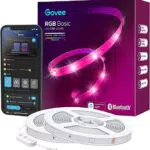 Govee Tiras LED 20M, Luces LED Bluetooth Control de App con 64 Modos de Escena y Sincronización de Música