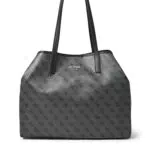Guess - Vikky, Bolsos totes Mujer, Negro, 39.5x31x18 cm