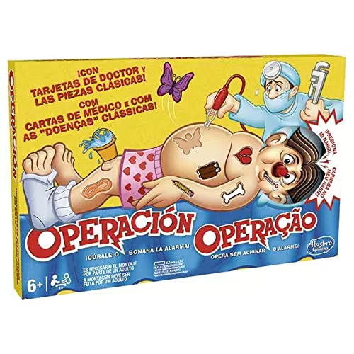 Hasbro Gaming Juego clásico, Juego de Mesa electrónico con Tarjetas