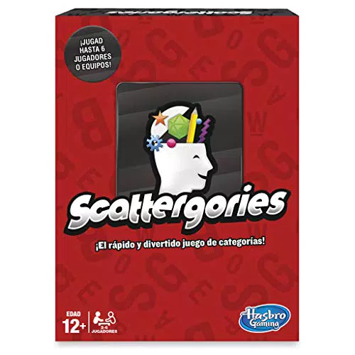 Hasbro Gaming- Scattergories Hasbro Juego de Mesa, Multicolor