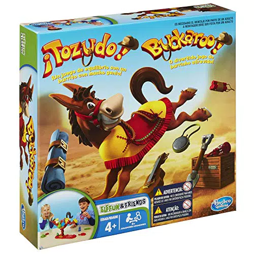 Hasbro Gaming Tozudo, Juego de Mesa para niños de 4 años y más