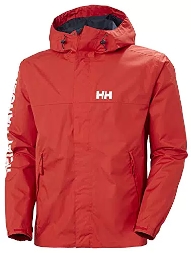 Helly Hansen Ervik Jacke, Chaqueta Hombre, Rojo, S