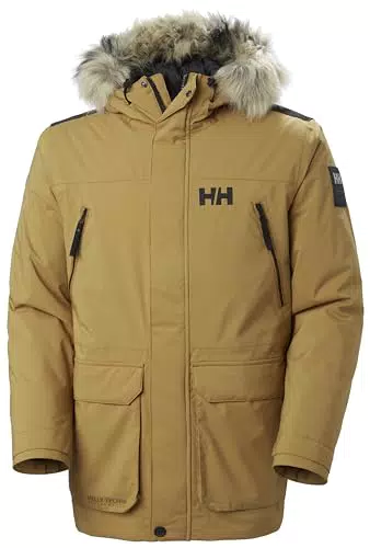 Helly Hansen Mens Reine Parka, Brunett Brown, L