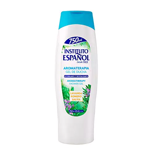 Instituto Español Gel de Ducha Aromaterapia - Estimulante y Revitalizante - 750 ML