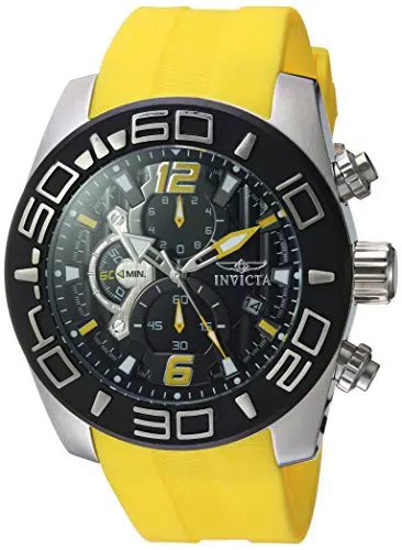 Invicta Pro Diver, Reloj de cuarzo para hombre de acero inoxidable