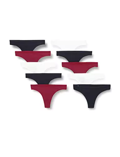 Iris & Lilly Ropa Interior Estilo Tanga de Tira en Algodón Mujer
