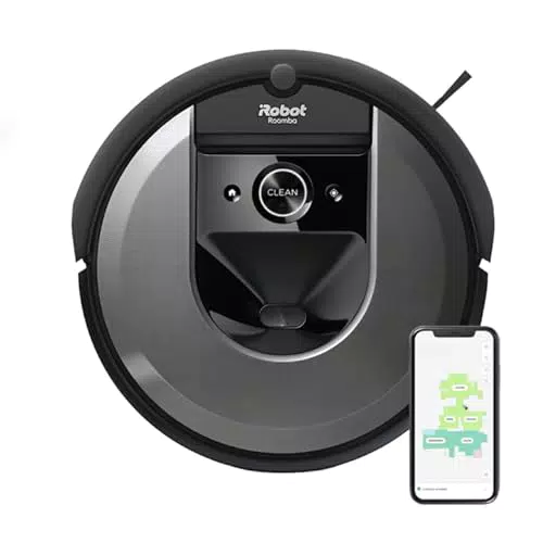 iRobot Roomba Combo i8 Robot Aspirador y Friegasuelos 2 en 1 Cepillos Goma antienredos Ideal Mascotas Mapeo avanzado y selección Zonas Navegación Inteligente Recarga y reanuda Control por Voz y App