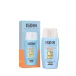 ISDIN Fotoprotección Fusion Water MAGIC SPF 50, Protector Solar Facial de Textura Ligera y Fase Externa Acuosa con Tacto Final Sedoso