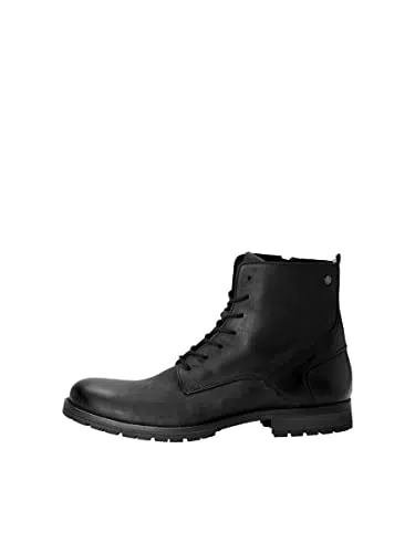 Jack & Jones JFWORCA Leather 19 STS, Chukka Boots Hombre