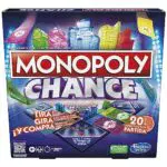 Juego de Mesa Monopoly Chance - Partidas rápidas - Juego Familiar para 2 a 4 Jugadores - Se Juega en 20 Minutos