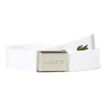 Lacoste RC2012 Cinturón, Blanc, 100 cm para Hombre