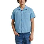 Lee Camiseta de Resort, Shasta Blue, S para Hombre
